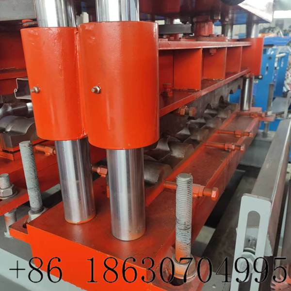 Glazed tile profiling mould for double layer roof sheet roll former