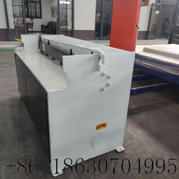 Industrial electric sheet metal shearing machine