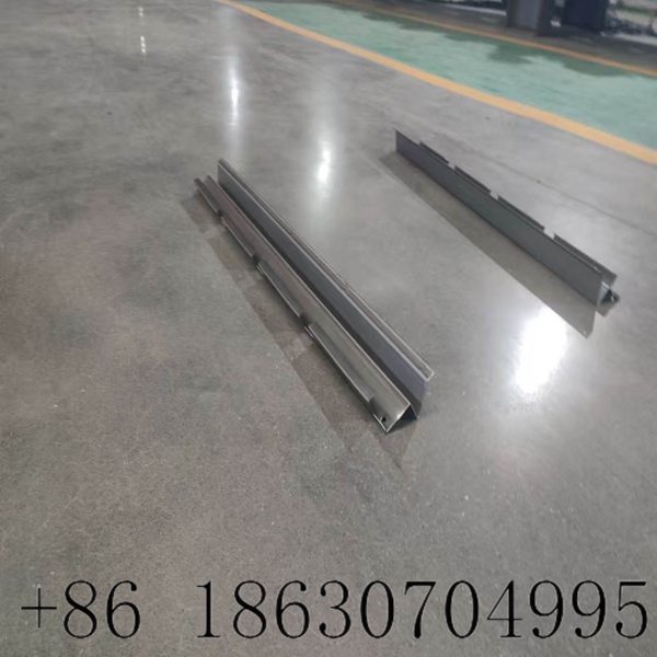 Finished special shaped solar bracket profiles sample