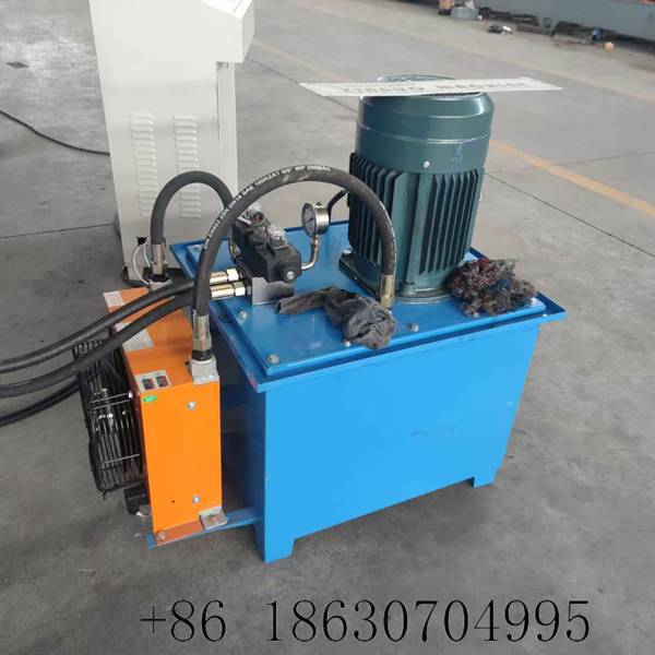 Hydraulic power station assembly of Xinnuo gutter making machine stable hydraulic drive system