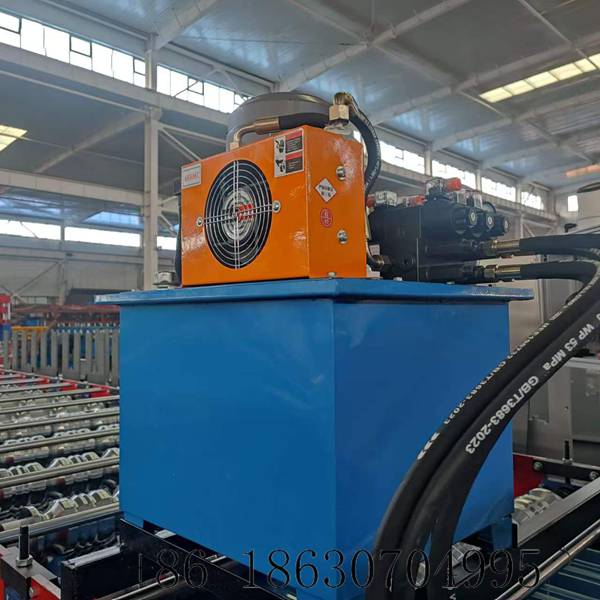 Hydraulic pump station matched with Brazil 980 glazed sheet roll forming machine