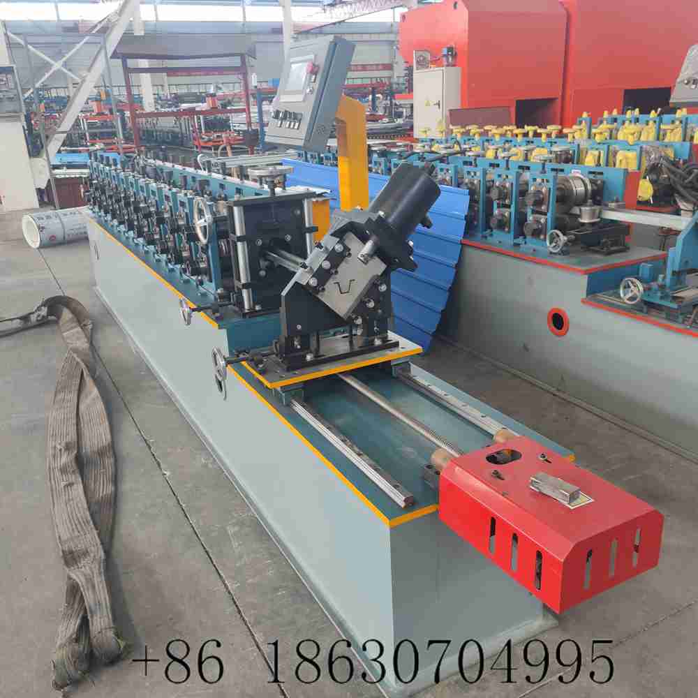 Machine image of the light gauge steel forming machine