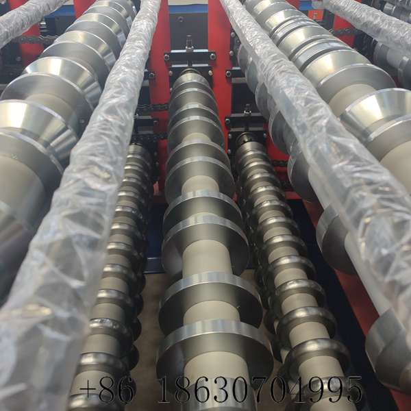 Forming rollers of the triple layer roll forming machine
