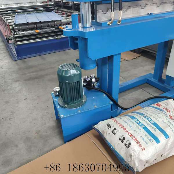Hydraulic pump station of the arch curving machine