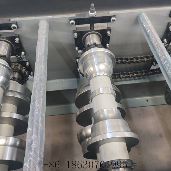 Forming rollers of the ridge cap roll forming machine