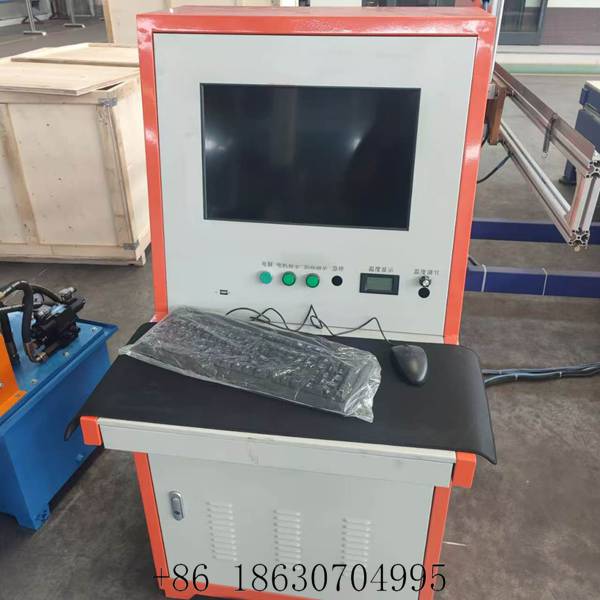 Electrical control cabinet of the foam cutting machine