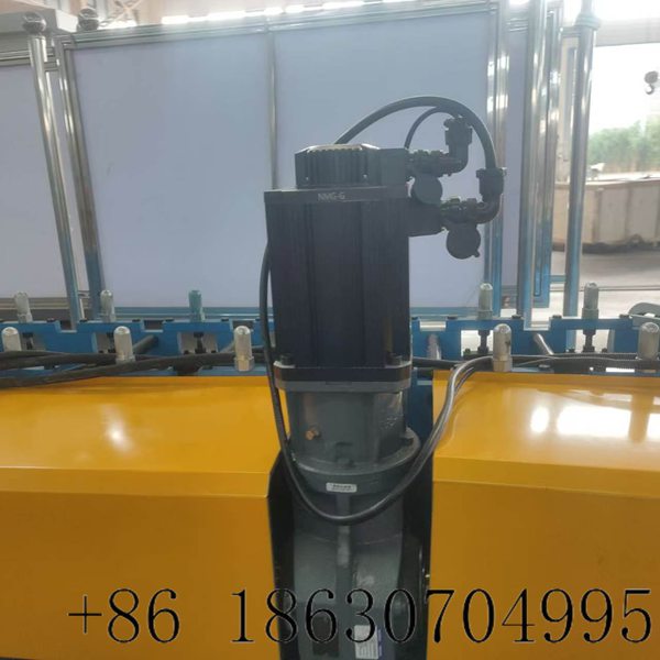 Drive motor of the container house door frame forming machine