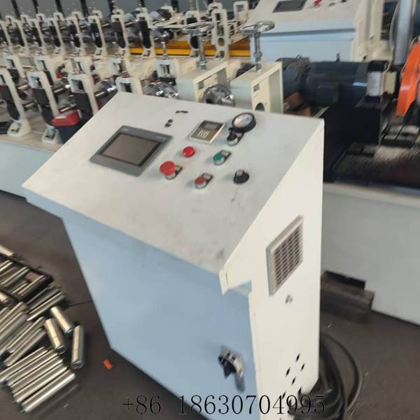 Electrical control cabinet with PLC and touch screen for automatic PU shutter door production