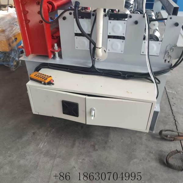 Electrical control cabinet of the hydraulic roof panel curving machine