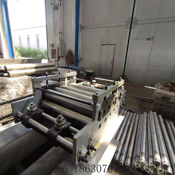 Hard-chrome plated forming rollers of the container house base beam roll forming machine