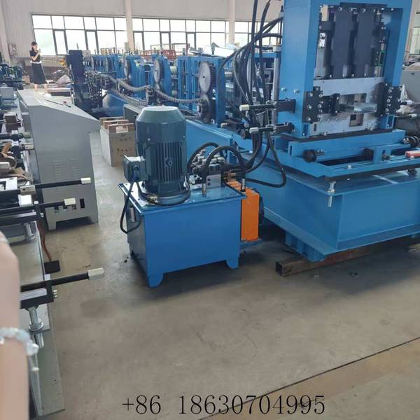 Hydraulic pump station of the automatic CZ purlin roll forming machine