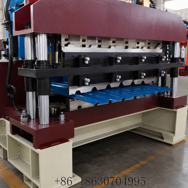 Hydraulic cutting system and shear blades of Double Layer Metal Roof Panel Roll Forming Machine