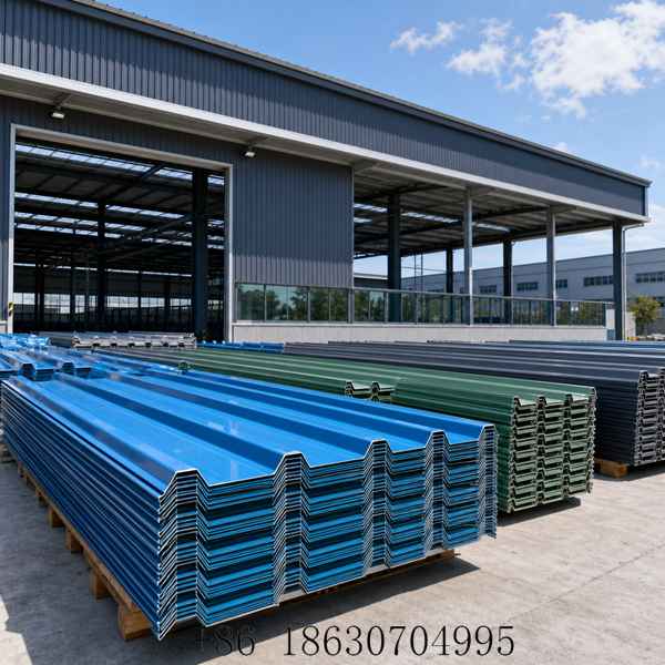 Finished 1000mm effective cover width trapezoidal metal roof panels