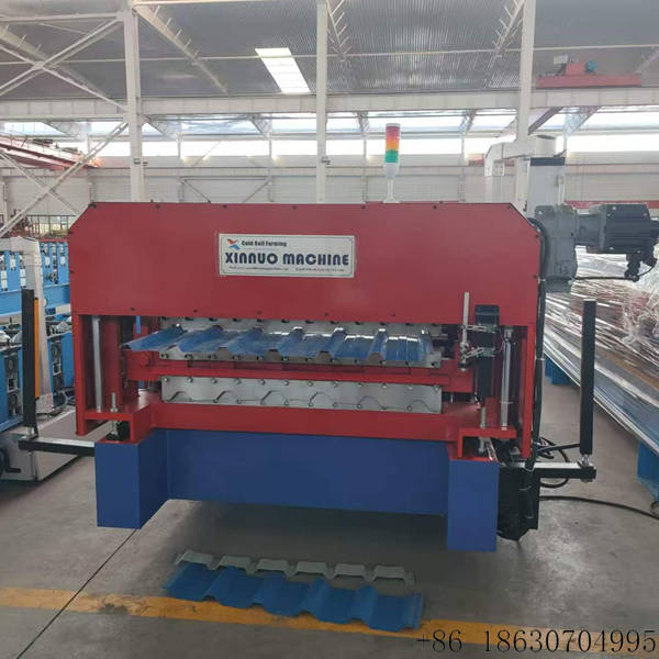 Xinnuo 980+1020 Double Layer Cold Roll Forming Machine