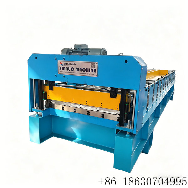 Electric Shear 900 Trapezoidal Roll Forming Machine