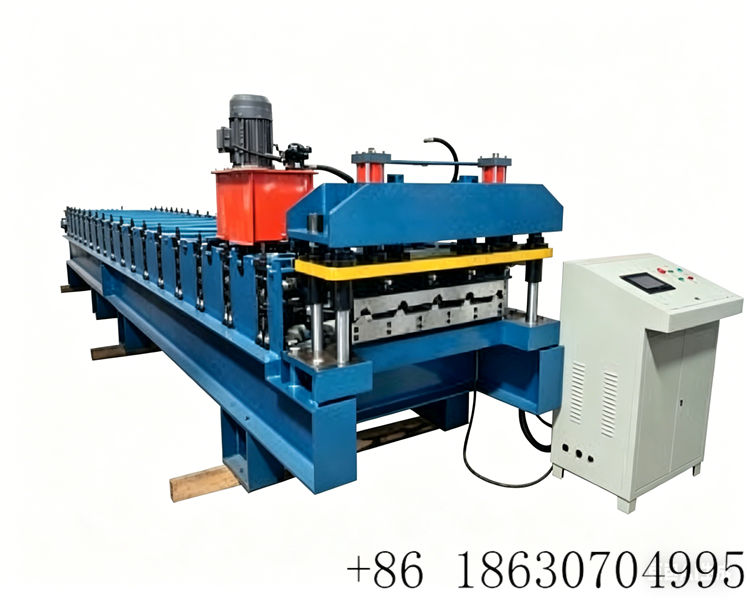 1000 Trapezoidal Metal Roof Panel Roll Forming Machine