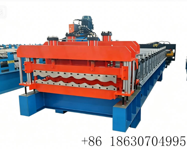 1100 glazed tile roll forming machine