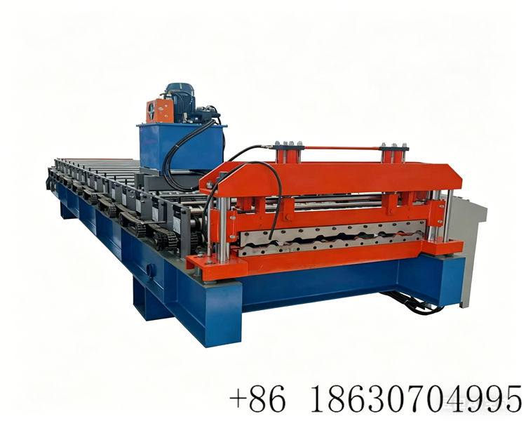 Uzbekistan 1070 trapezoidal roll forming machine