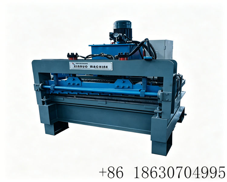 Straightening slitting cutting machine