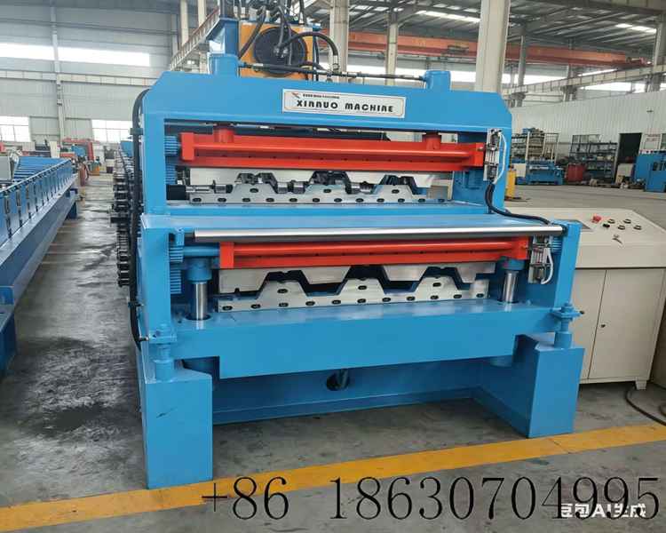 Double Layer Floor Deck Roll Forming Machine