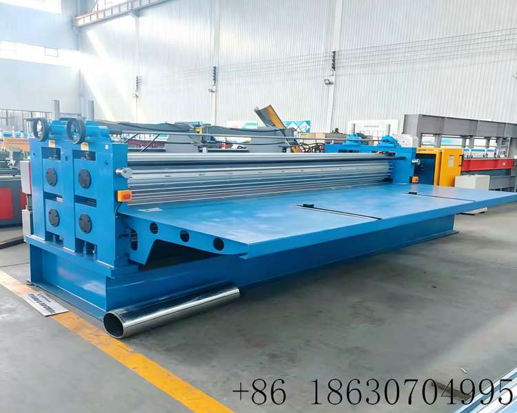 metal sheet barrel forming machine
