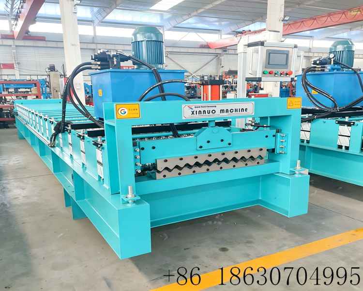 Myanmar water wave roof sheet machine