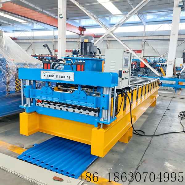 máquina formadora de paneles de techo corrugado 855 Bolivia