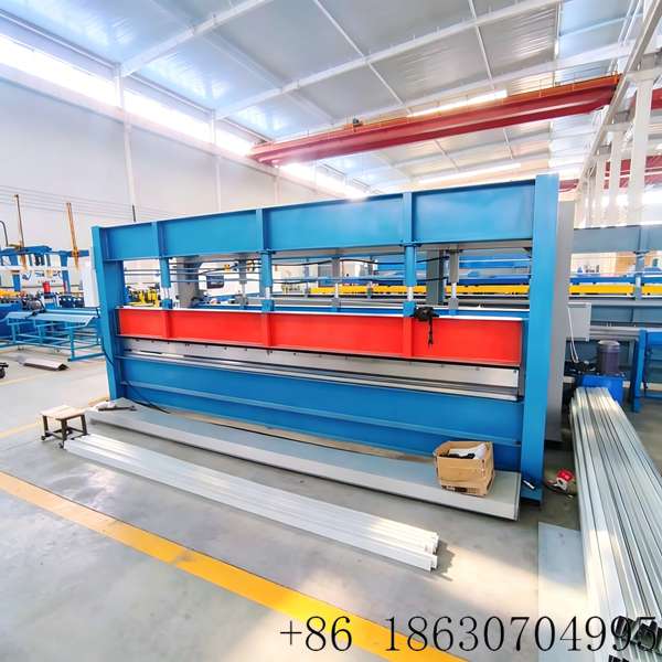 4000mm hydraulic bending machine for roofing sheet