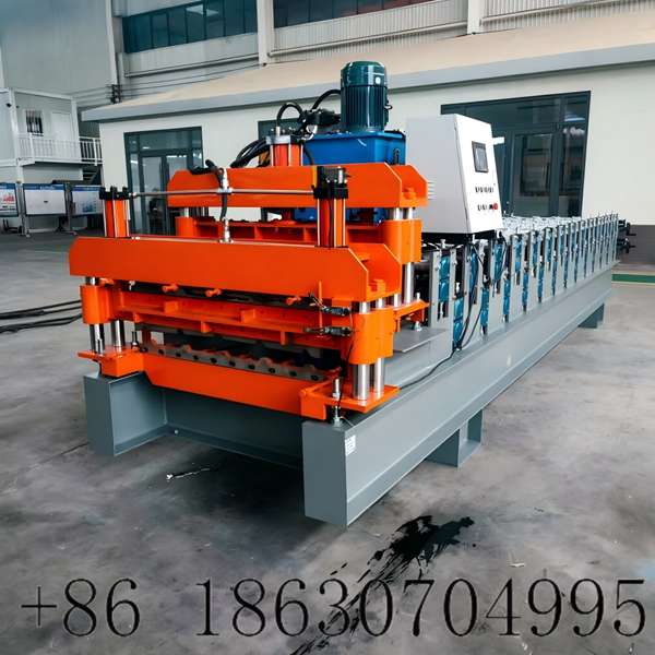 Double Layer Roofing Sheet Roll Forming Machine 