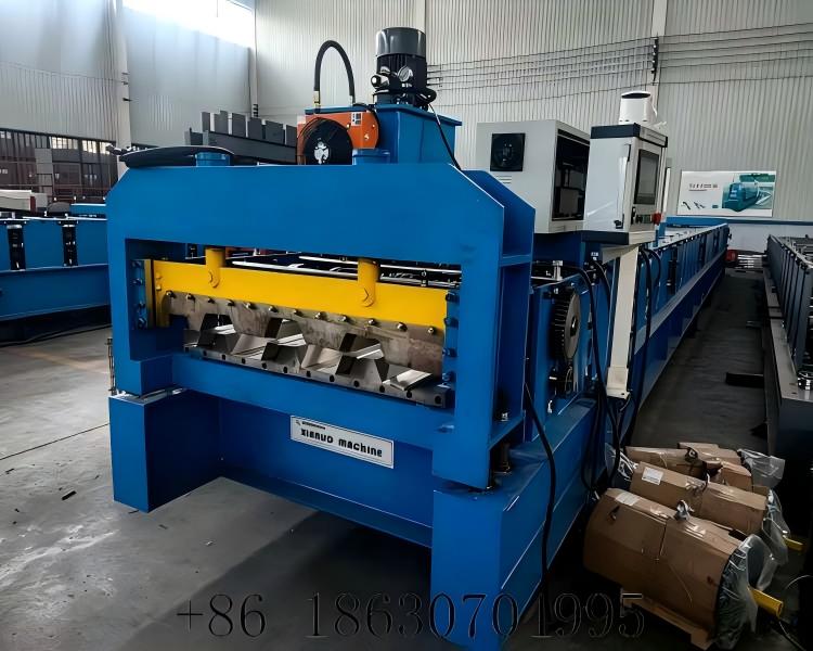 El Salvador Standard 950 Deck Roll Former - High Efficiency Steel Floor Deck Production Line