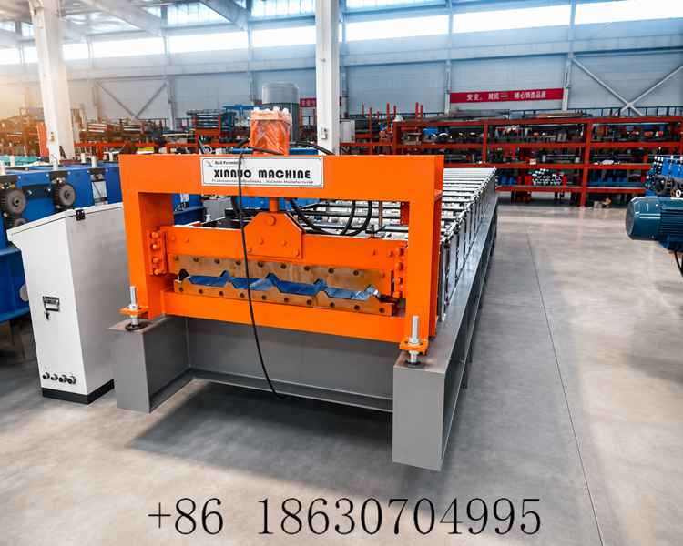 840 IBR Roof Sheeting Machine - Trapezoidal Metal Roof Panel Roll Forming Equipment