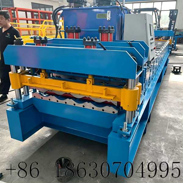 High Speed Glazed Tile Forming Machine Manufacturer Heavy Duty Bevel Gear Tile Equipment