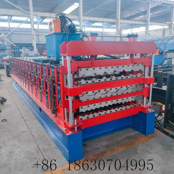 Buy Triple Layer Roofing Sheet Roll Forming Machine