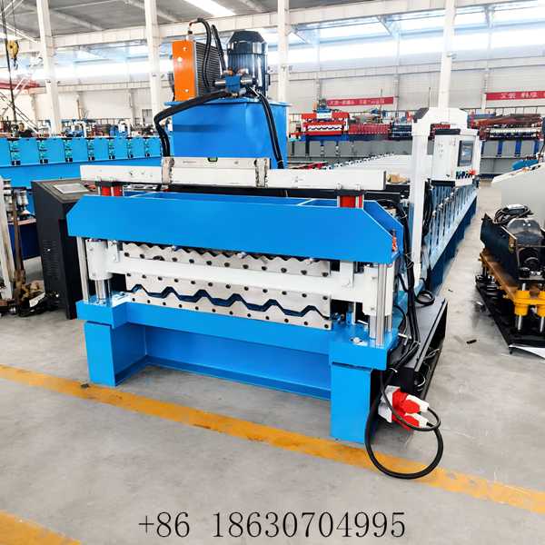 Double Layer TP40 Roofing Machine | Brazil Trapezoidal Line