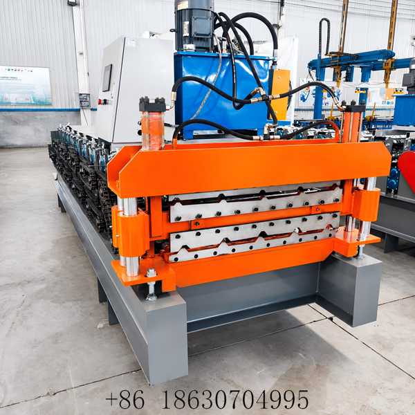 840+900 Double Layer Roof Panel Machine | Two Profiles