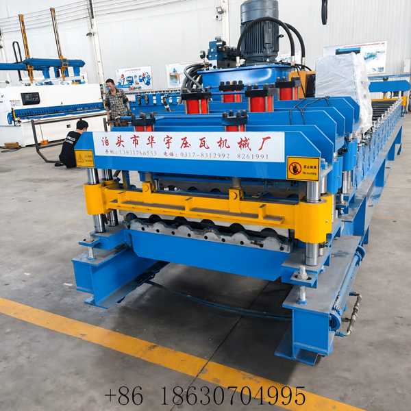 800 Glazed Tile Roll Forming Machine | Resin Tile Line