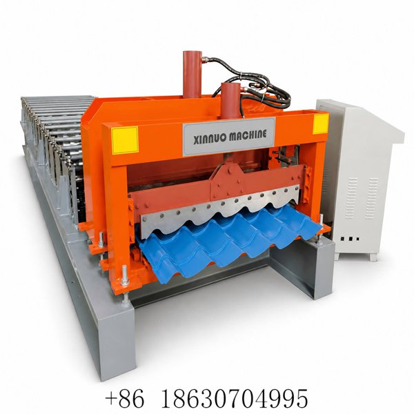 Glazed Roof Tile Forming Machine | XN Rollform High-Speed