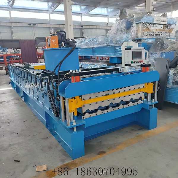 High-Speed Double-Layer Roofing Sheet Roll Forming Machine