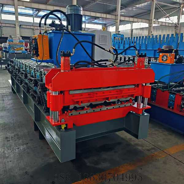 High-Speed Double Profile Roof Panel Roll Forming Machine