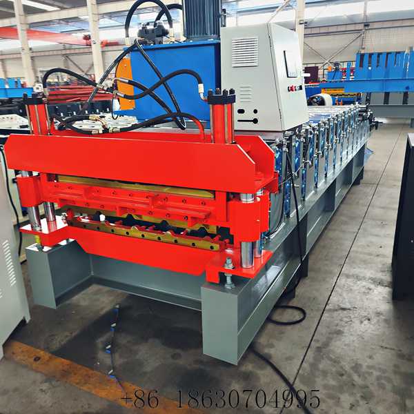 Heavy Duty Double Deck Roofing Sheet Roll Forming Machine