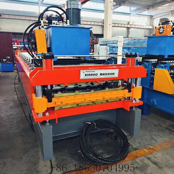 Custom Double Layer Metal Roof Panel Roll Forming Machine