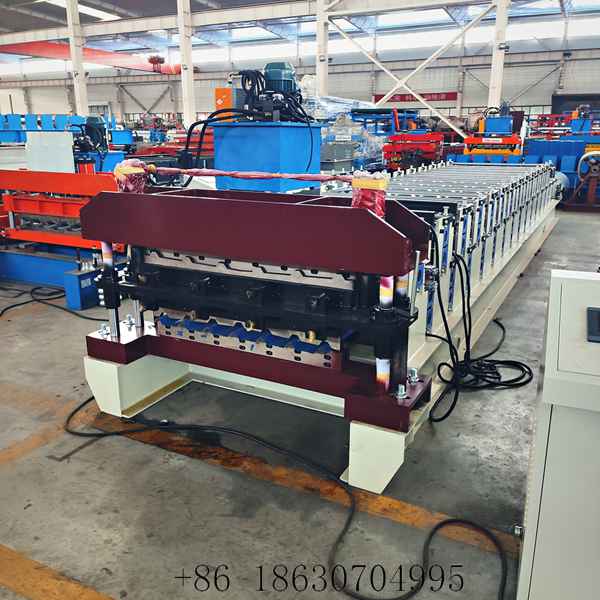 Heavy-Duty Two Profiles Roof Panel Roll Former | 1000+1000
