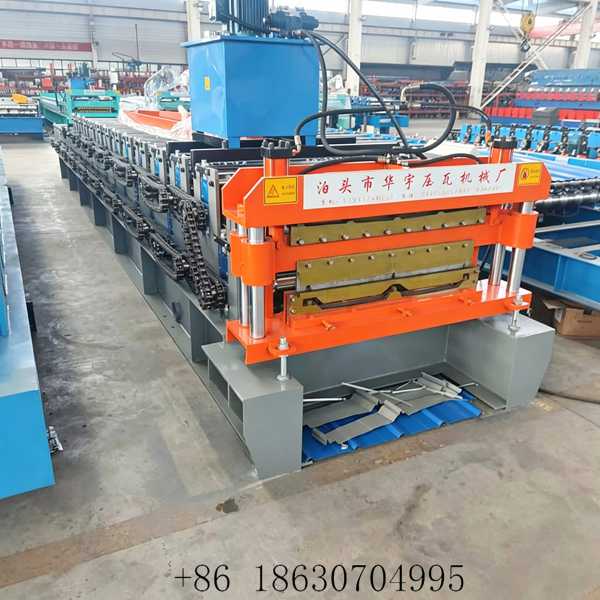 Double Layer Metal Roofing Machine | 820+900 Two Profiles Roll Former