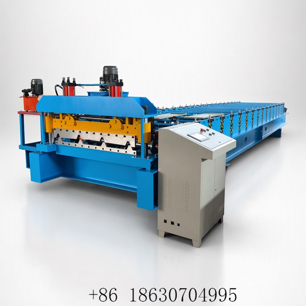 High-Speed Trapezoidal Single Panel Roll Forming Machine