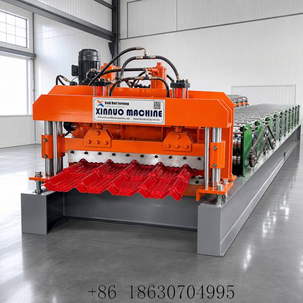 Multi-wave Glazed Tile Roll Forming Machine | Glazed Tile Roll Forming Machine Manufacturer