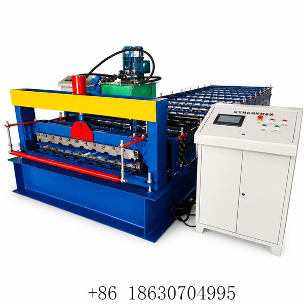 Trapezoidal Metal Roof Panel Roll Forming Machine | XN Rollform