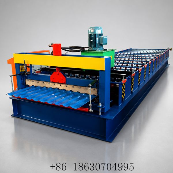 Trapezoidal Roof Panel Roll Forming Machine | XN Rollform