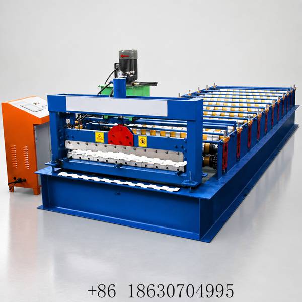 Russia Trapezoidal Metal Roof Panel Roll Forming Machine | XN Rollform