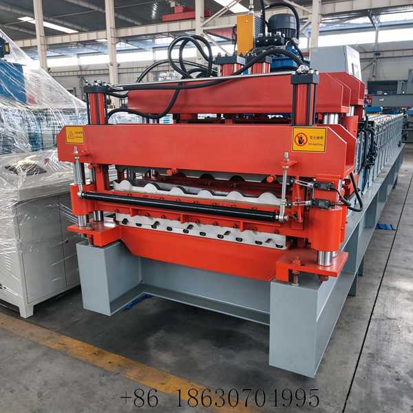 Double Layer Trapezoidal Glazed Tile Roll Forming Machine | XN Rollform